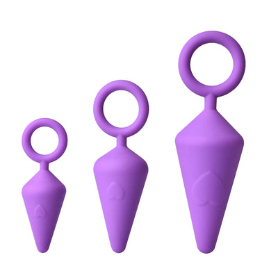 Purple Anal Plug Set