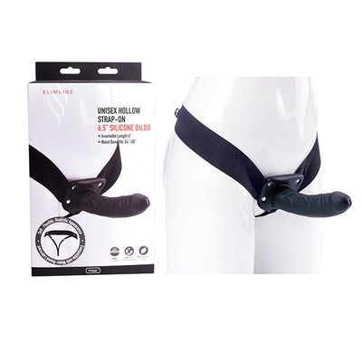 UNISEX HOLLOW STRAP-ON WITH 6.5 inches DILDO