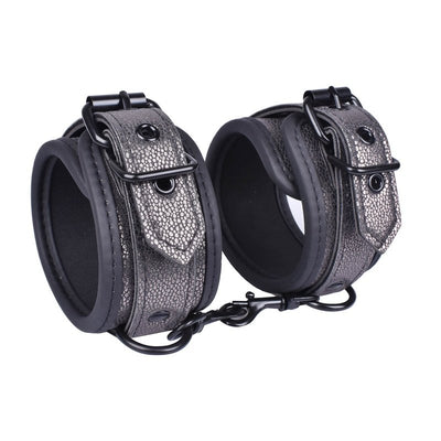 GREY LUXE WRIST CUFFS