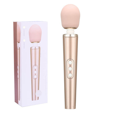 MK5205 RECHARGEABLE MASSAGER LUXURY BODY MASSAGE WAND GOLD FAIRY WAND