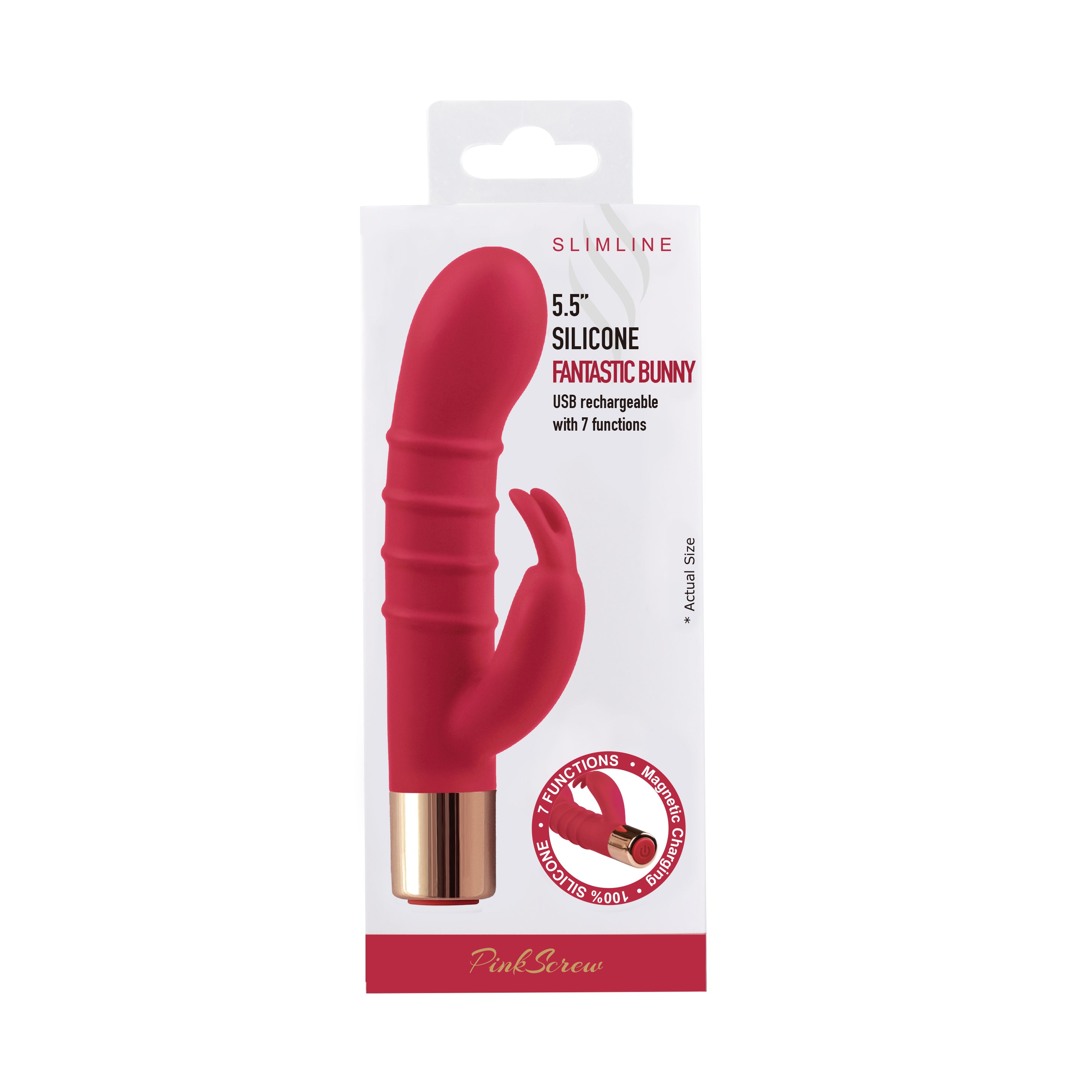 6''  SILICONE FANTASTIC BUNNY