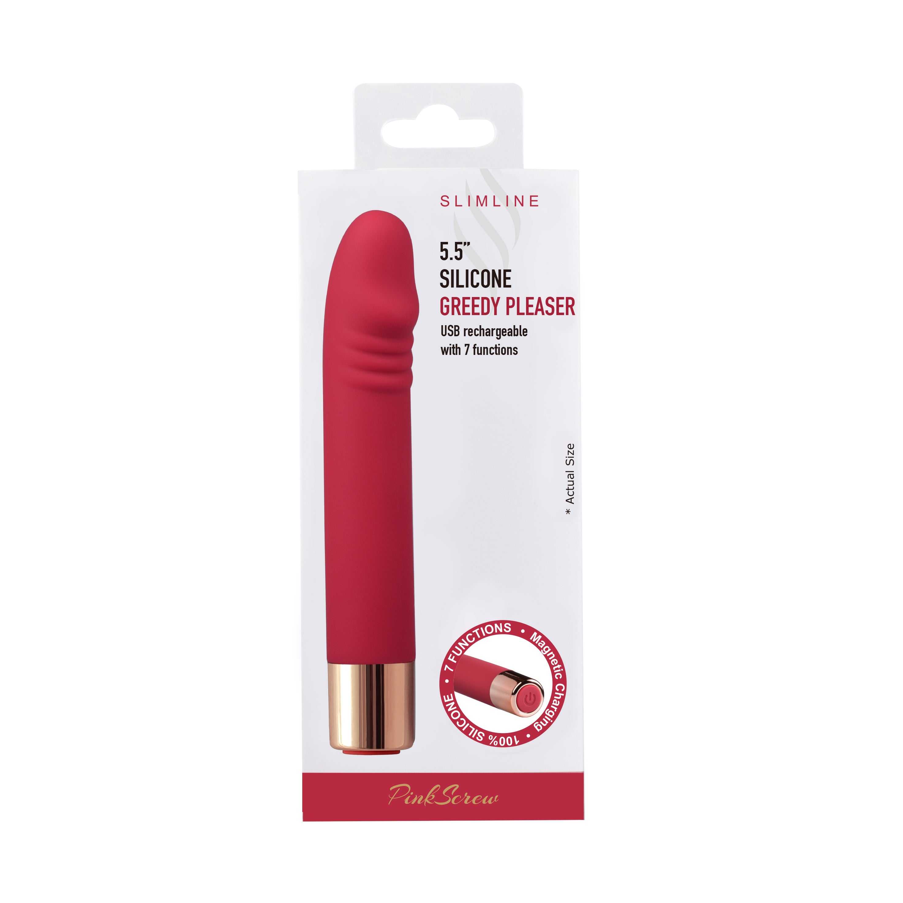 6''  SILICONE GREEDY PLEASER
