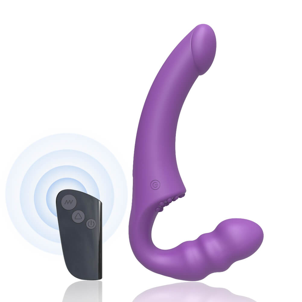 MK8806 Vibrating Strapless Strap On With Remote Controler