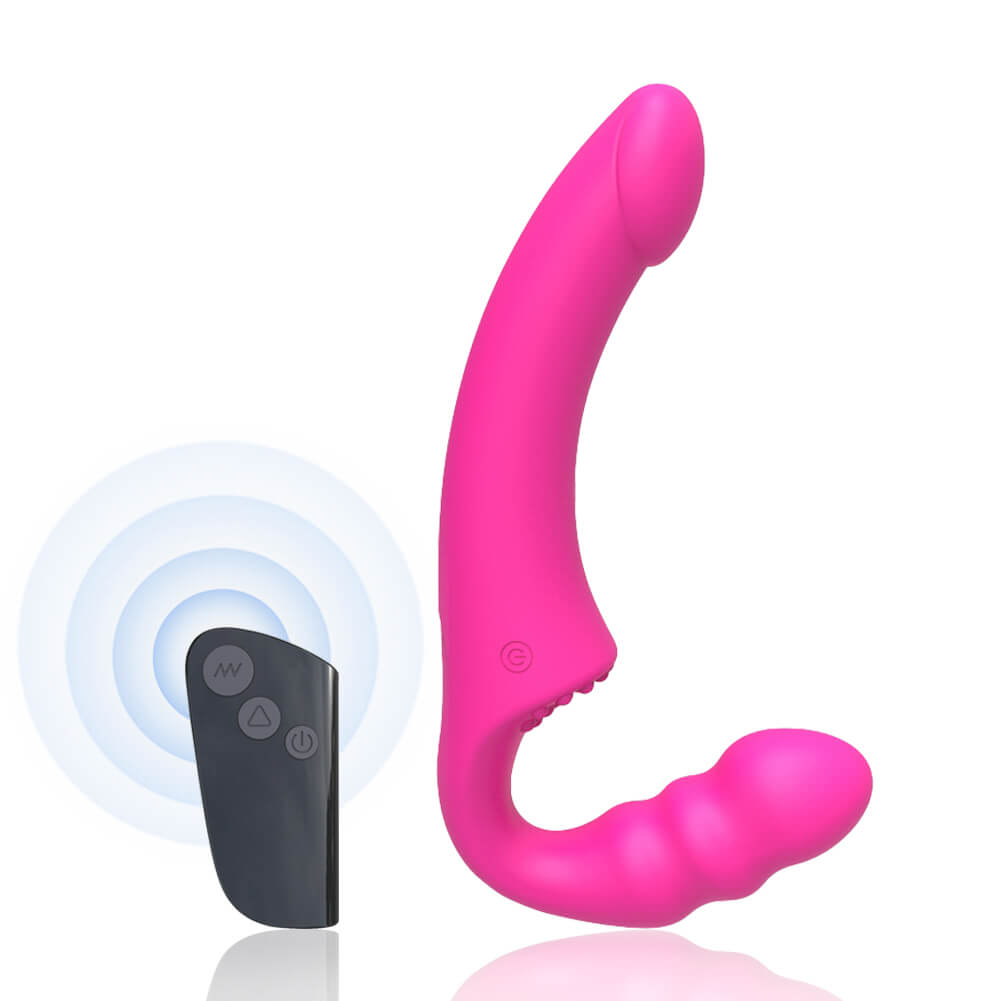 MK8806 Vibrating Strapless Strap On With Remote Controler