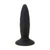 Erokay Black Patterned Silicone Butt Plug