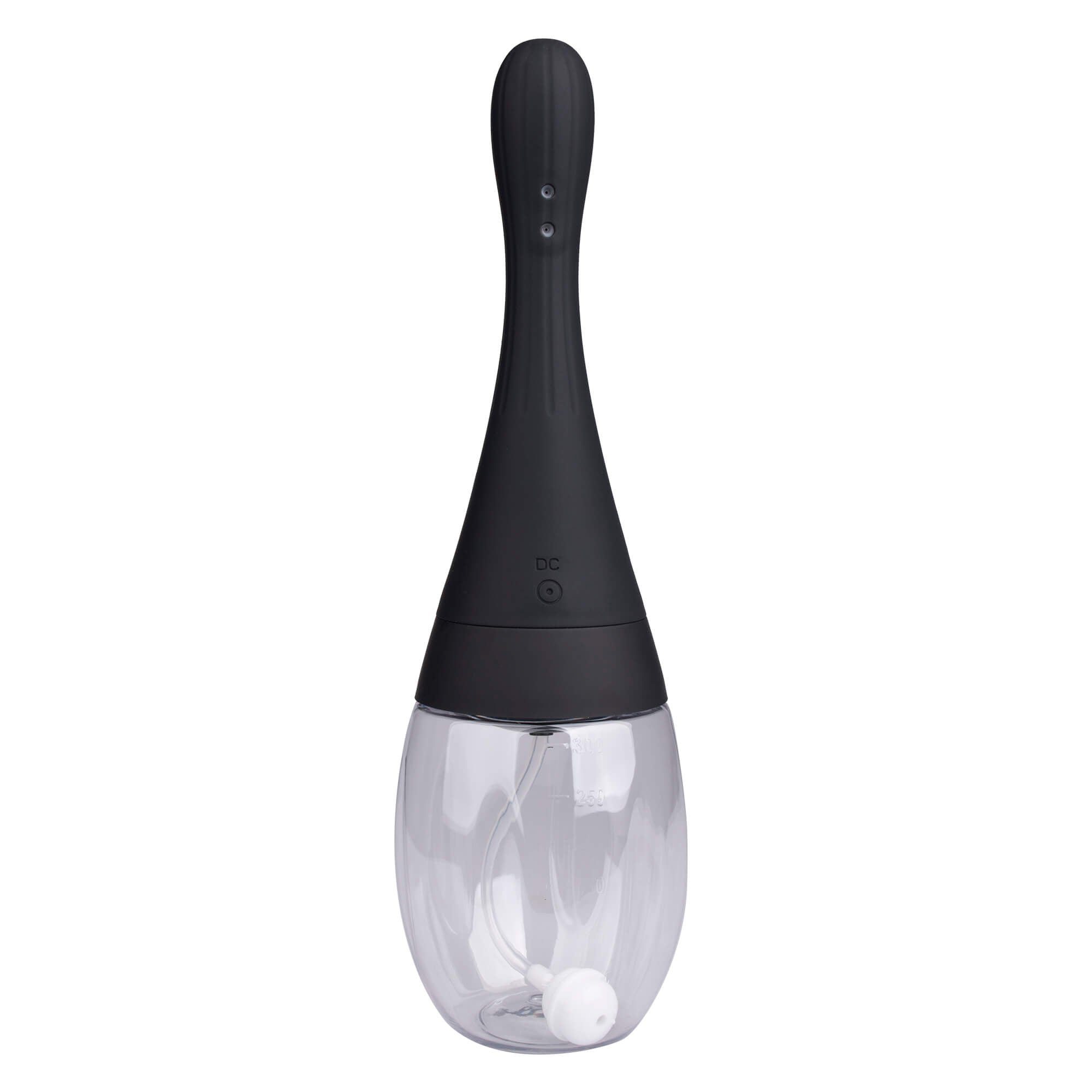 Erokay Black Silicone Tail Cleaner Anal Douche
