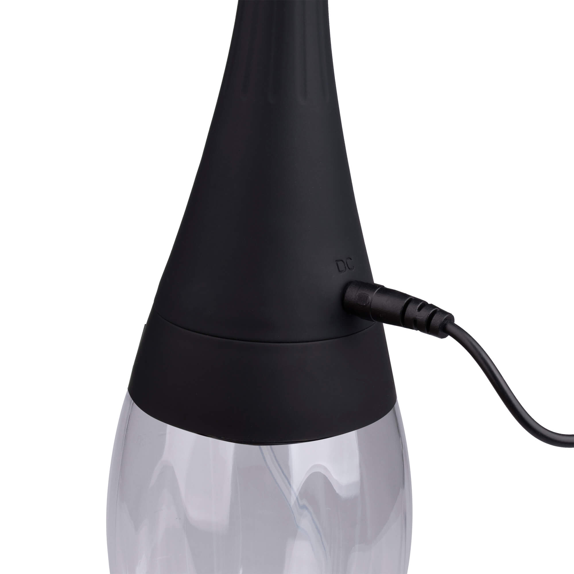 Erokay Black Silicone Tail Cleaner Anal Douche