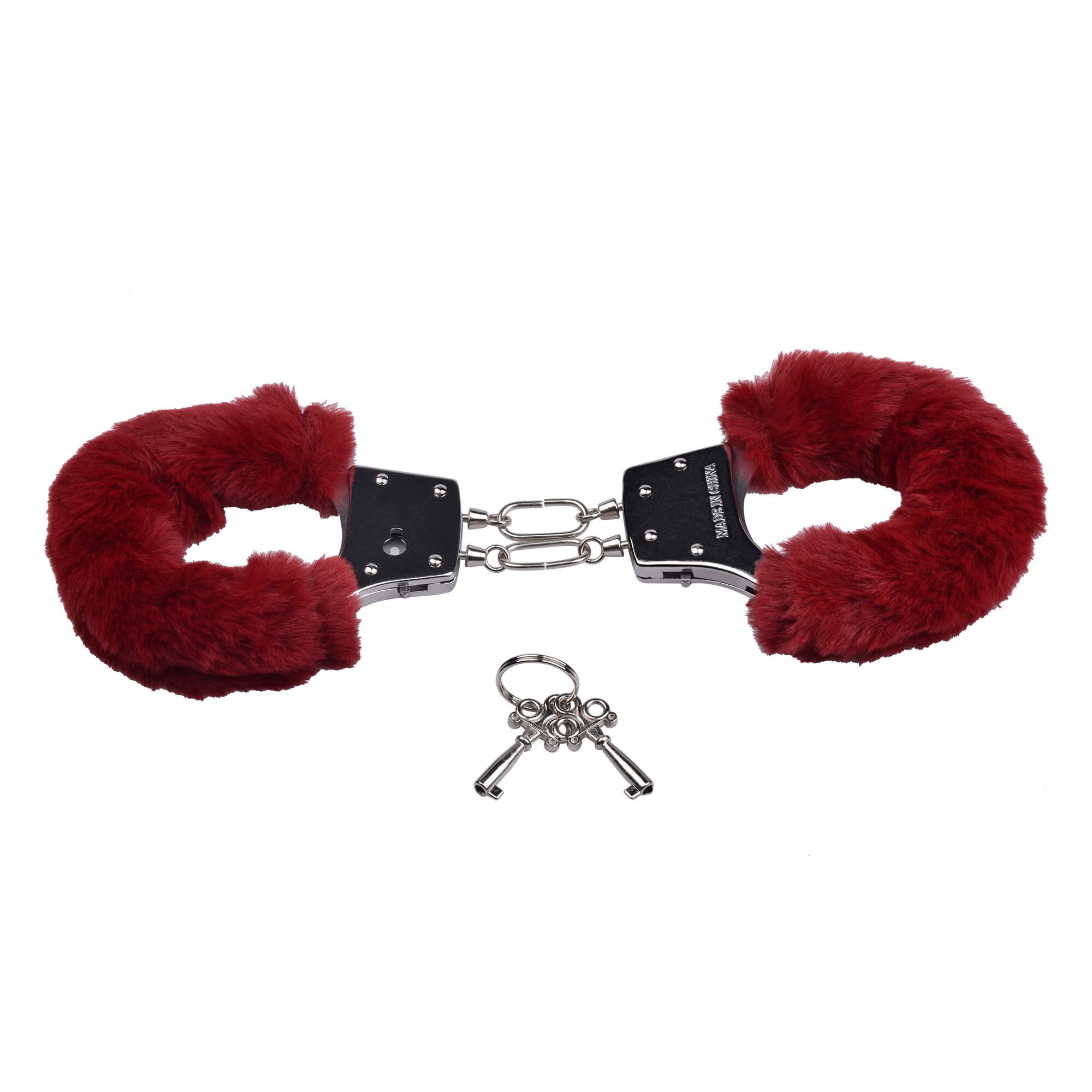 Furry Handcuff-Wine
