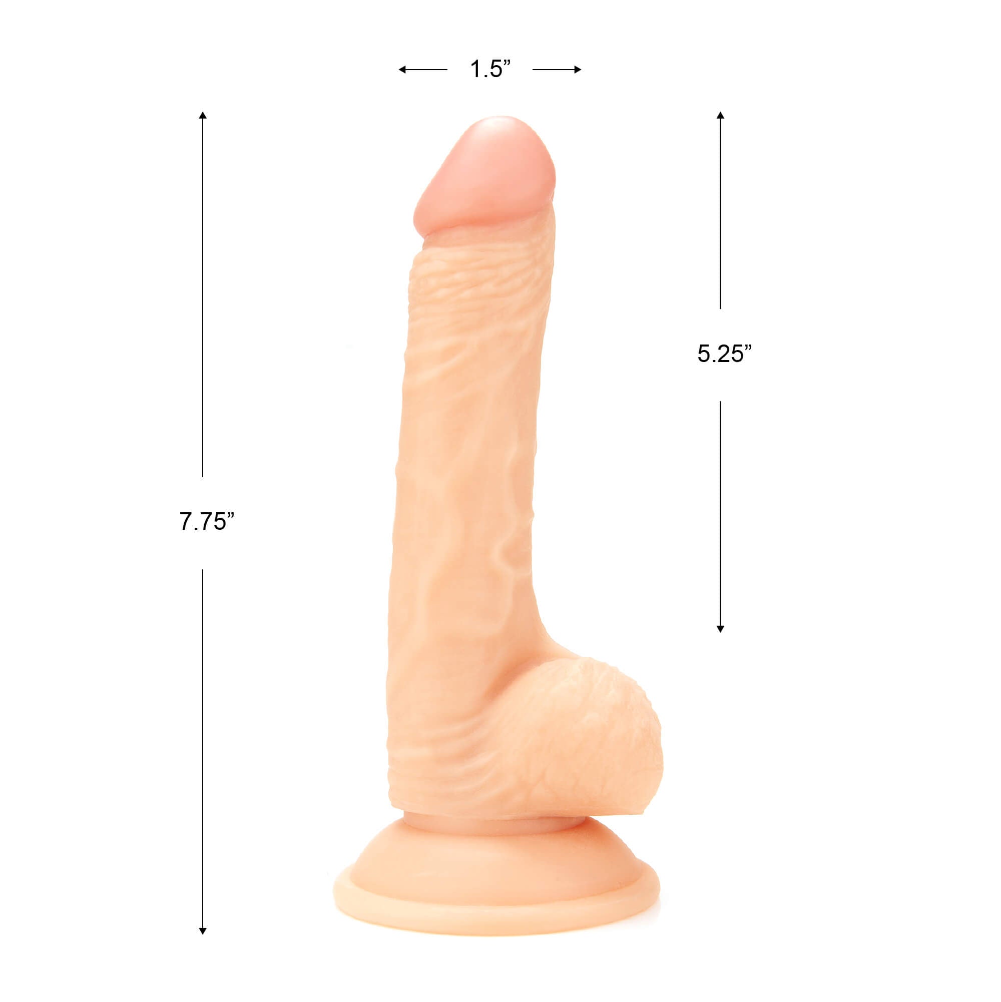 G104 7.7'' Flesh Dildo