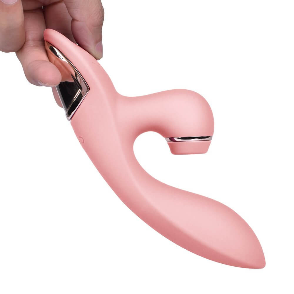 5“ SILICONE SUCTION KISS VIBRATOR