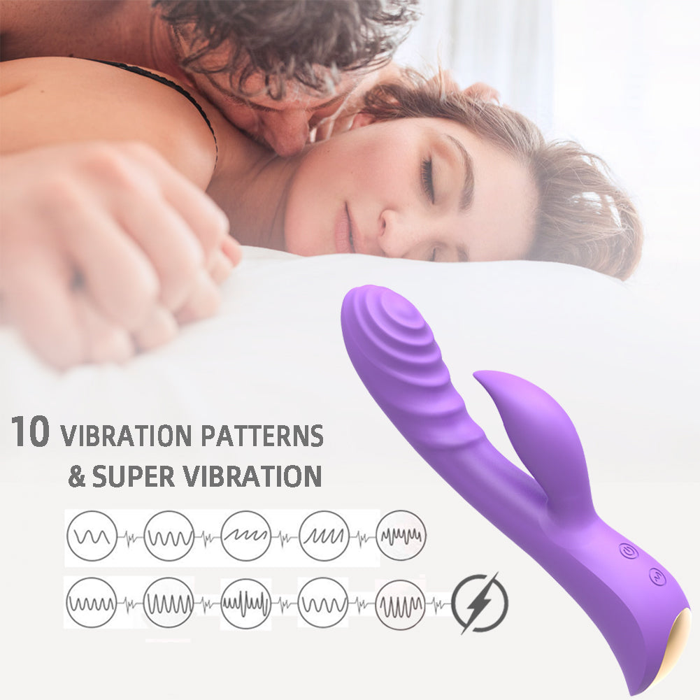 MK8604 RIPPLE PASSION SLIMLINE RABBIT VIBRATOR