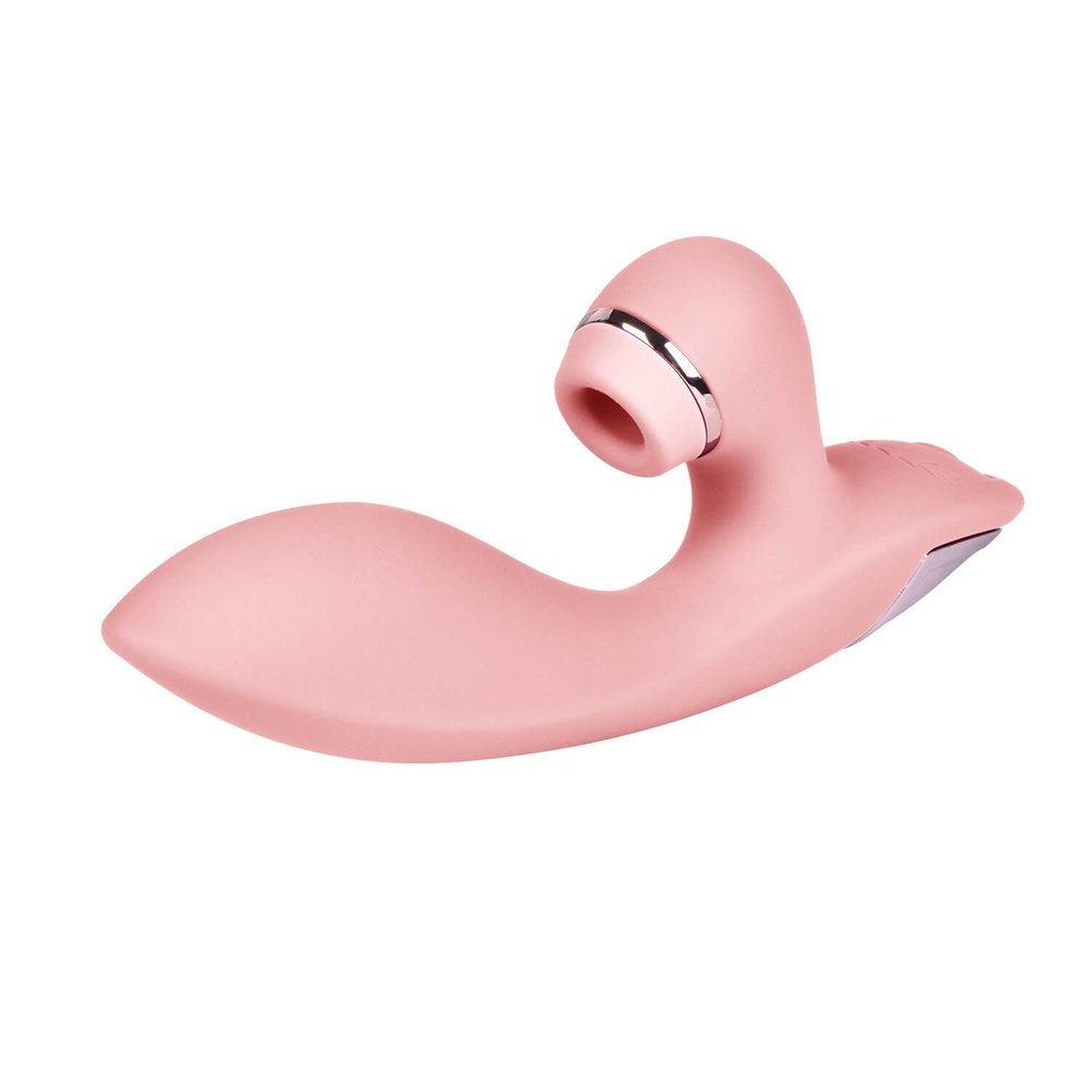 5“ SILICONE SUCTION KISS VIBRATOR