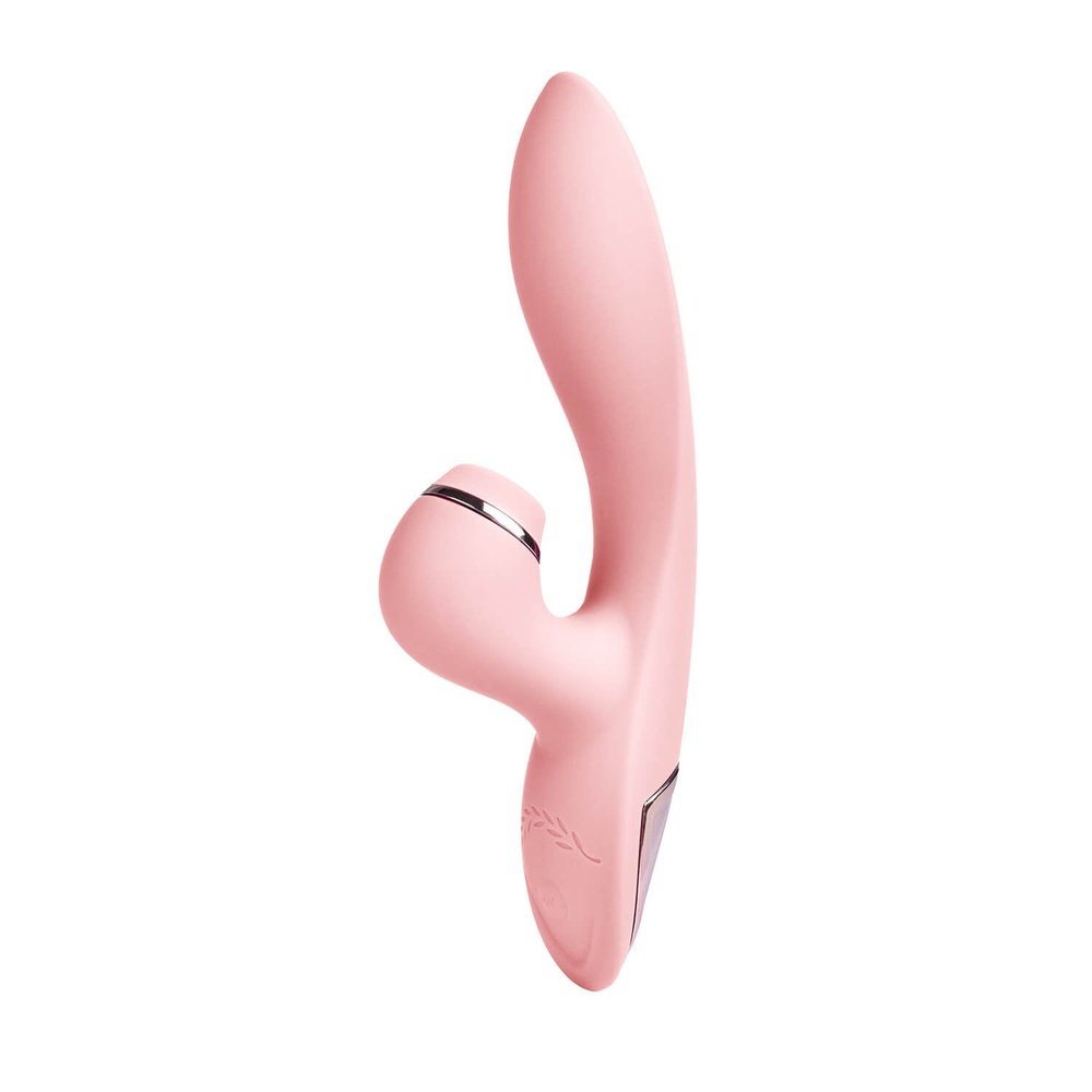5“ SILICONE SUCTION KISS VIBRATOR