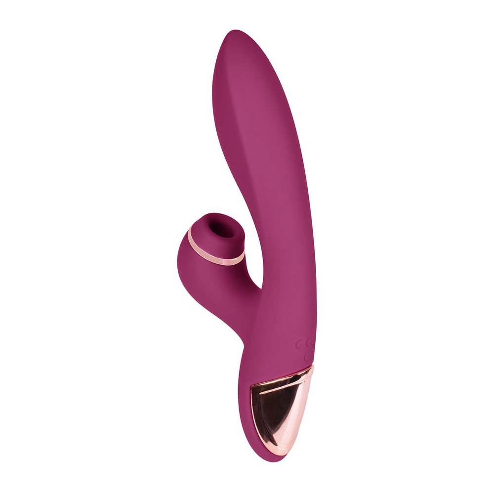 5“ SILICONE SUCTION KISS VIBRATOR