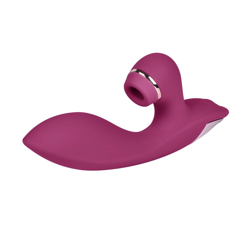 5“ SILICONE SUCTION KISS VIBRATOR