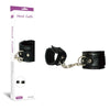 BLACK LEATHER CUFFS