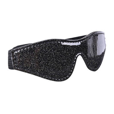 BLACK SPARKLE EYE MASK