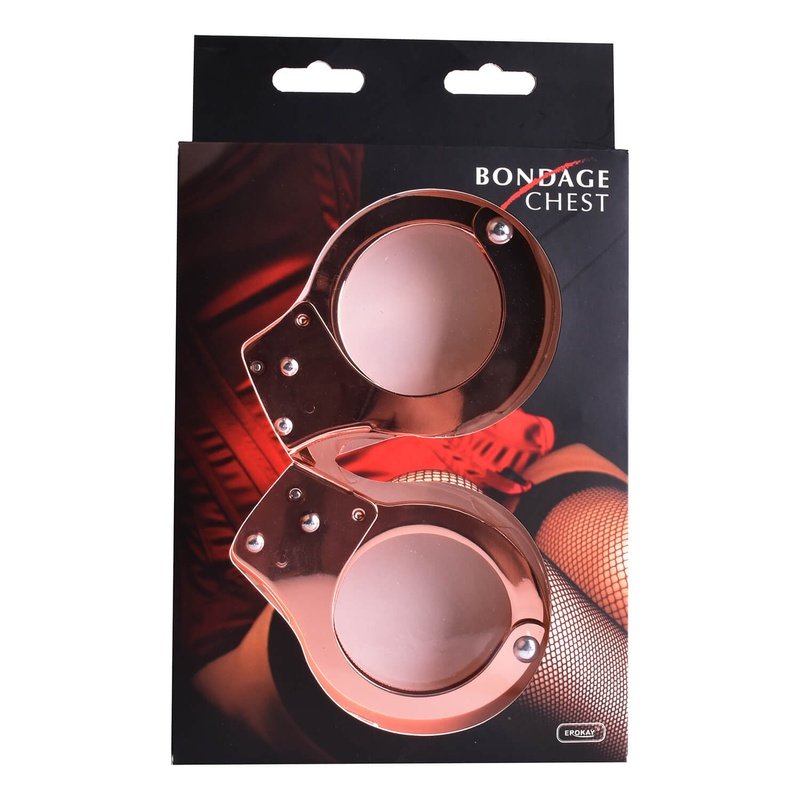 BONDAGE CHEST ELEGANT GOLD CUFFS BDSM BONDAGE MANUFACTURER EROKAY