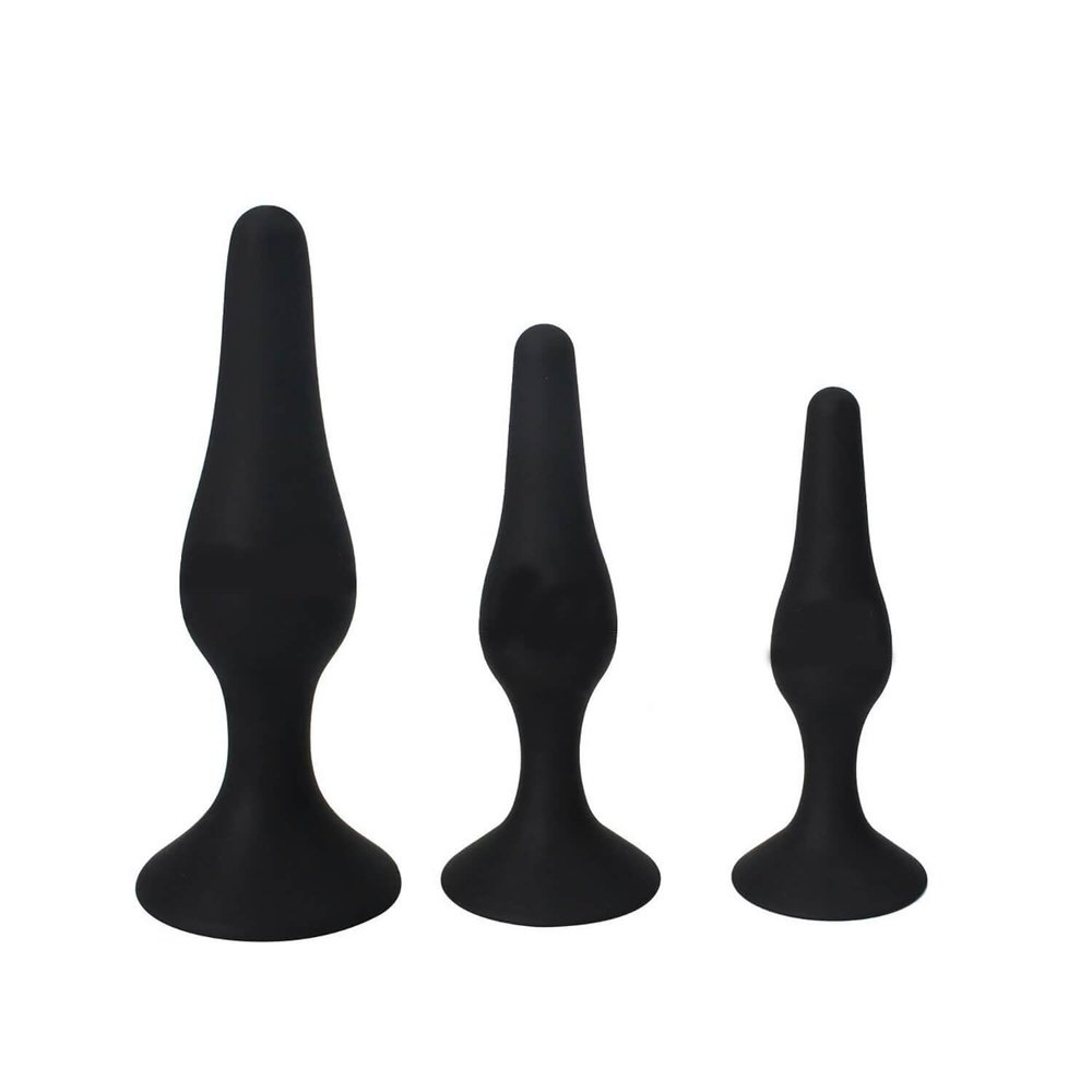 CLASSIC BUTT PLUGS S/M/L KIT