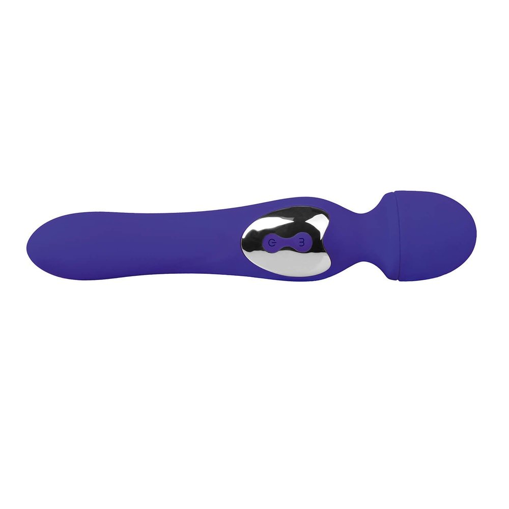 HEAVY HAMMER 10 FUNCTION RECHARGEABLE DUAL END VIBRATORS