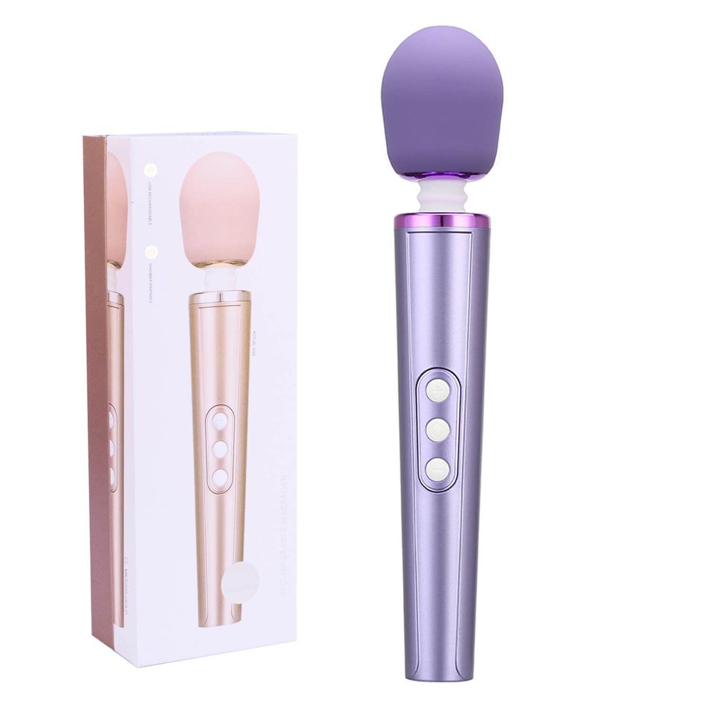 MK5205 RECHARGEABLE MASSAGER LUXURY BODY MASSAGE WAND GOLD FAIRY WAND