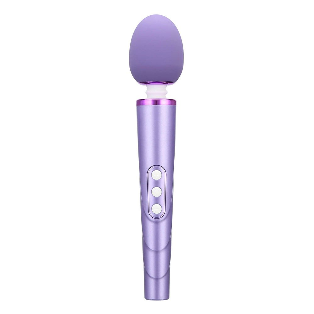 MK5206 RECHARGEABLE MASSAGER LUXURY BODY WAND GOLD MICROPHONE